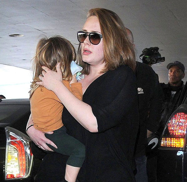 Mamães famosas: Adele e Beyoncé - 2