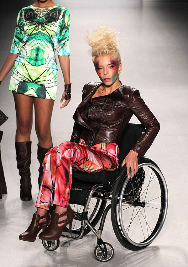 Modelos discapacitados conquistan las pasarelas del New York Fashion Week - 1