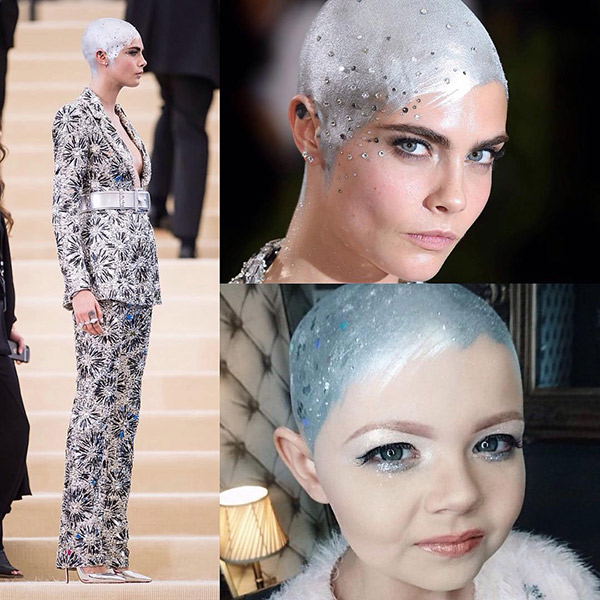 O look de Cara Delevingne que ajudou a melhorar a autoestima de uma menina com câncer - 2