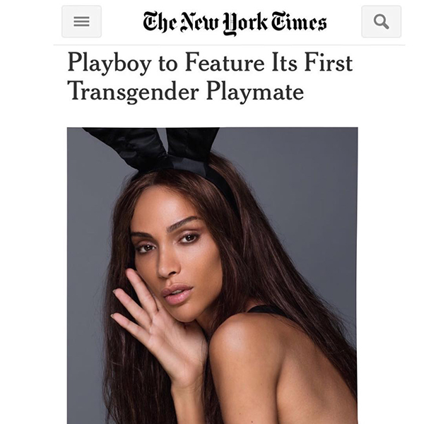 Playboy americana apresenta sua primeira Playmate trans - 1