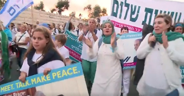 Palestinas e Israelíes marchan juntas por la paz entre naciones - 2