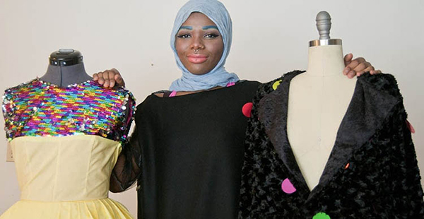 Una joven musulmana se convierte en un talento de la moda internacional - 1