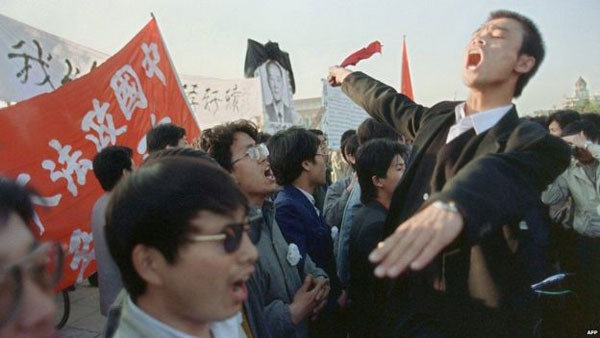 ¿Quién era el hombre que frenó a los tanques de la Plaza de Tiananmén? - 1