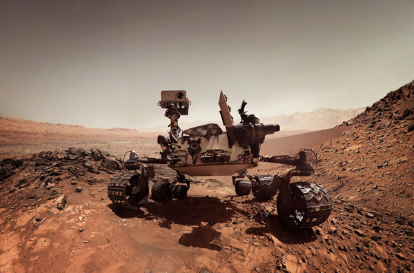 Hallan evidencias de posible vida en Marte - 1