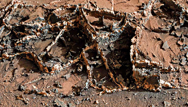 Antiguas ruinas de un edificio en Marte - 1