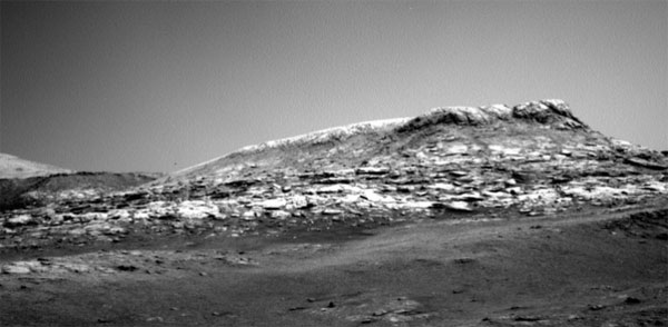 El inquietante paisaje marciano capturado por Curiosity - 1