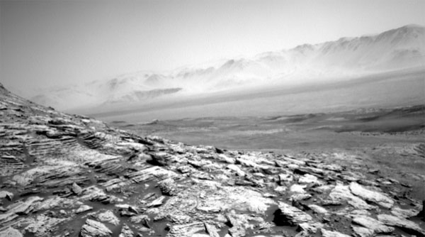 El inquietante paisaje marciano capturado por Curiosity - 2