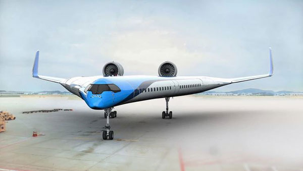 Flying-V: el avión de vanguardia que lleva pasajeros en las alas - 1