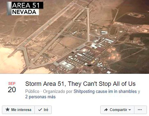 Más de un millón de personas quieren invadir el Área 51 - 2