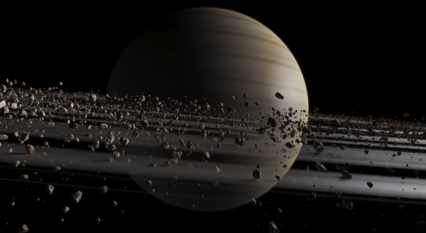 Las tormentas en Saturno hacen llover diamantes - 1