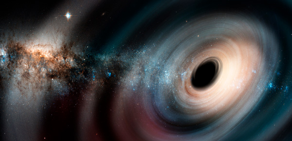 El agujero negro que apunta su haz de rayos directo hacia la Tierra - 1
