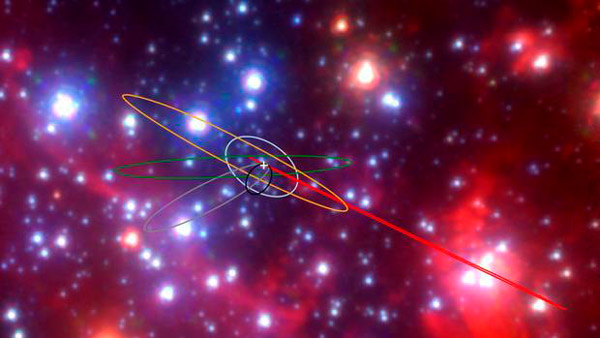 Hallan una serie de extraños objetos en el centro de la galaxia - 1