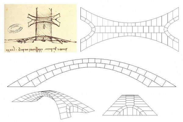 El megapuente diseñado por Da Vinci hace 500 años sí era viable - 1