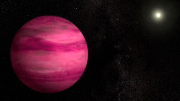 Desconcierto astronómico: un planeta extrasolar absolutamente rosa - 1