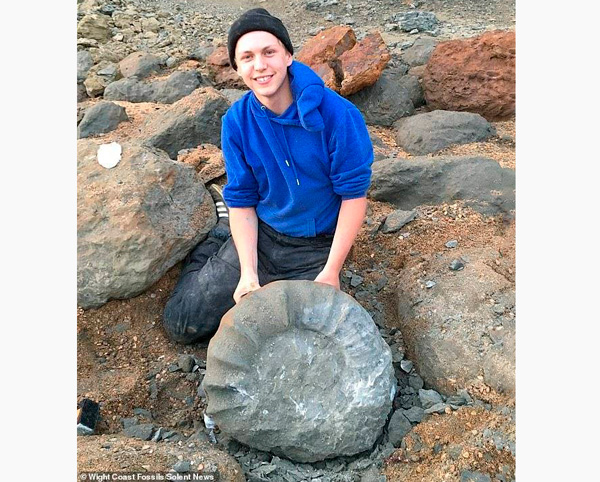 Hallan gigantesco fósil de una criatura marina de hace 115 millones de años - 1
