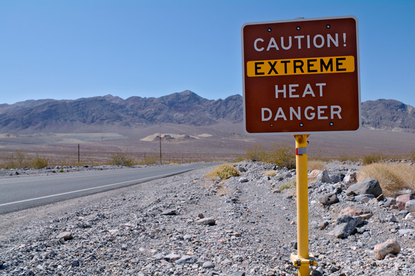 Temperatura mais alta de todos os tempos é registrada no Vale da Morte, na Califórnia - 1