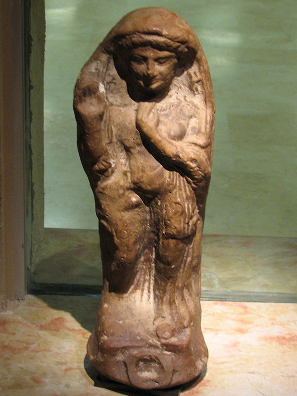 Imagen de la diosa de la fertilidad y del amor sexual Astarot, considerada esposa del dios bíblico de los judíos Yahveh.