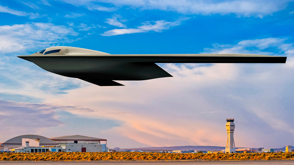 EE.UU. presentó imágenes de su bombardero futurista B-21 Raider - 1