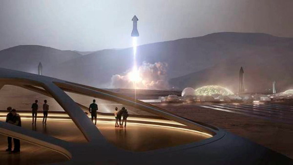 El cohete que nos llevará a Marte despegará en menos de un año - 1