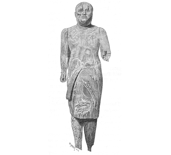 La extraordinaria estatua egipcia de madera y con ojos de cristal - 2