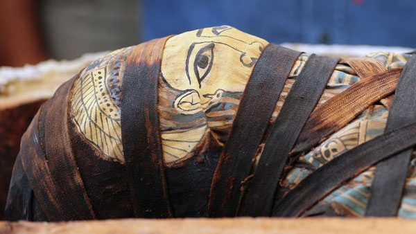 Histórica presentación en Egipto: 59 sarcófagos de 2600 años de antigüedad con momias intactas - 4