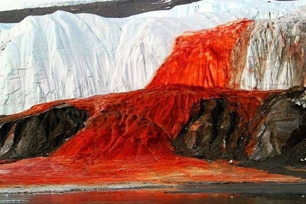 La misteriosa catarata de sangre de la Antártida - 1