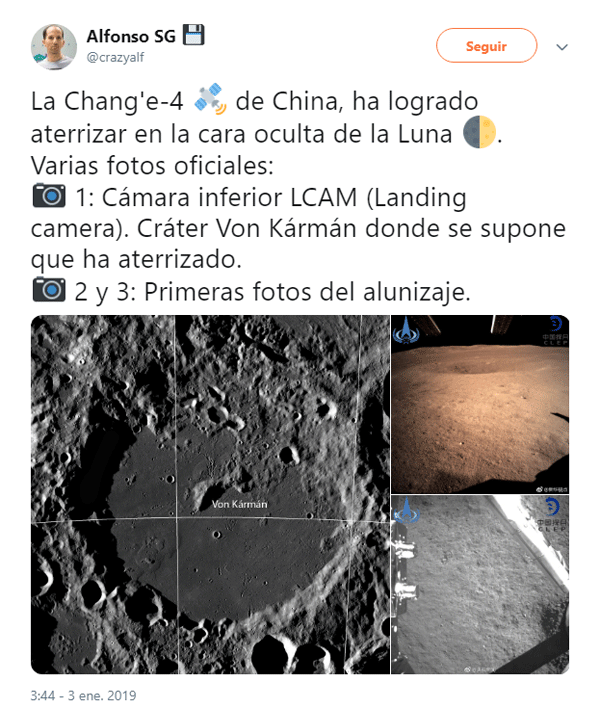 China logra el primer alunizaje en la cara oculta de la luna y revela imágenes impactantes - 2