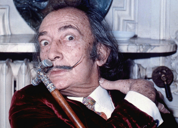  Salvador Dalí.