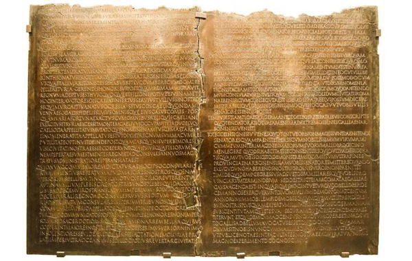 Tabla claudiana: el registro de un discurso del emperador Claudio - 2