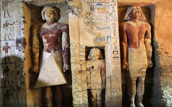 Egipto anunció el hallazgo de una tumba «única» de 4.400 años de antigüedad - 1