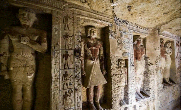 Egipto anunció el hallazgo de una tumba «única» de 4.400 años de antigüedad - 2